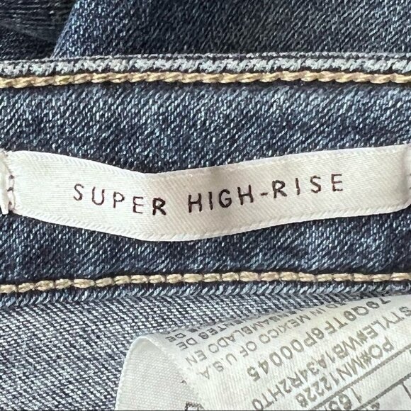 Size 27 Guess Super High Rise  Skinny Jeans - Picture 11 of 12